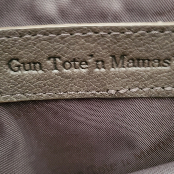 Gun Tote'n Mamas Leather Hobo Bag Brown GTM Conceal Carry Shoulder Bag Western - Picture 14 of 16